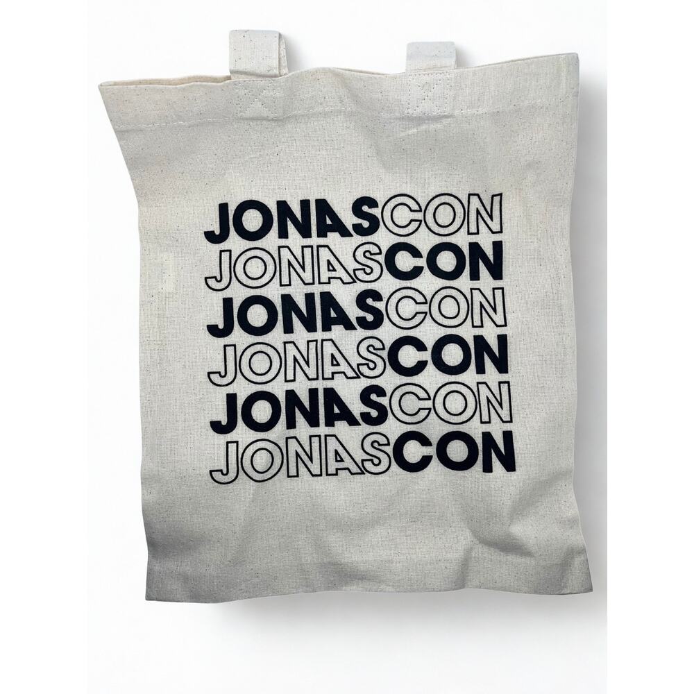 Jonas Brothers Jonas Con Tote Bag 2025 NJ Limited Edition Concert Merch